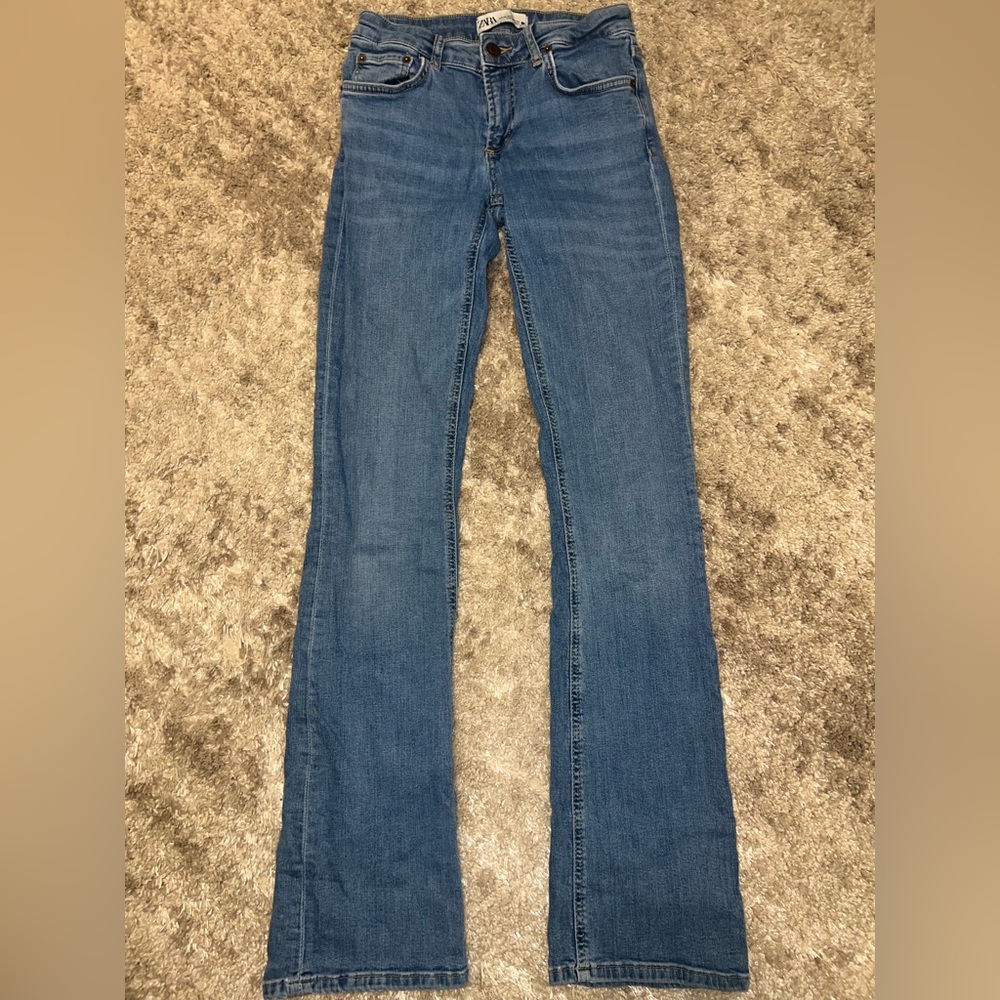 Zara Women's Blue Boot Cut Jeans
